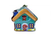 Metalowe domki skarbonki